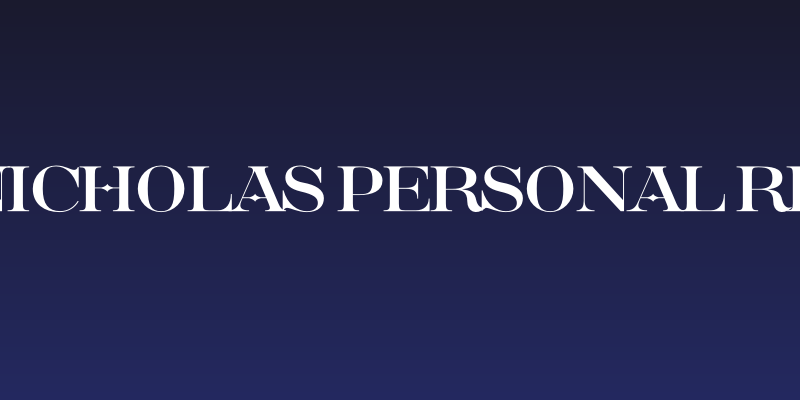 Saint Nicholas PERSONAL Regular Social Header