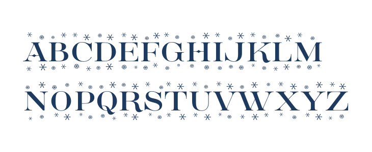 Saint Nicholas PERSONAL Regular Lowercase