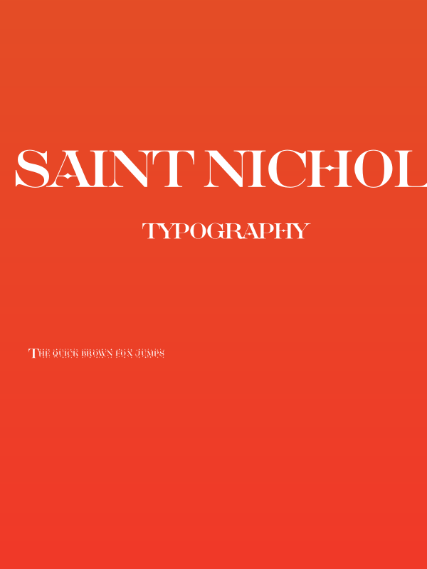 Saint Nicholas Star PERSONAL Regular Poster