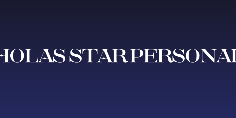 Saint Nicholas Star PERSONAL Regular Social Header