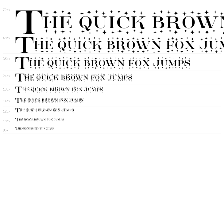 Saint Nicholas Star PERSONAL Regular Waterfall