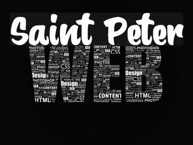 Saint Peter フォント examples