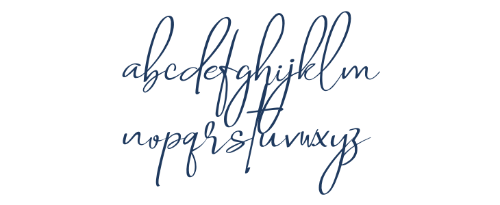 Saint Petersburg - Italic Lowercase