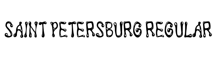 Saint Petersburg Regular  Free Fonts Download
