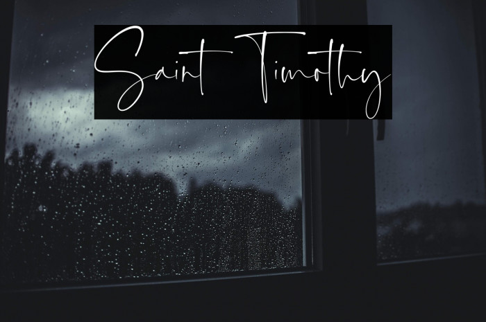 Saint Timothy Example 1