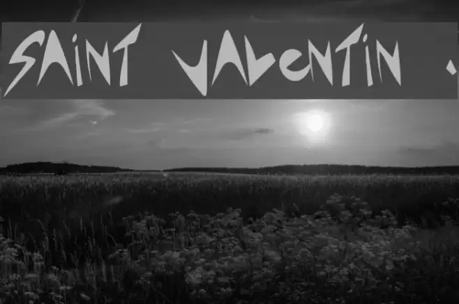 Saint Valentin 1.3 Font examples