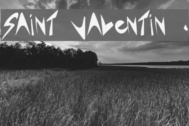 Saint Valentin 1.3 Font examples