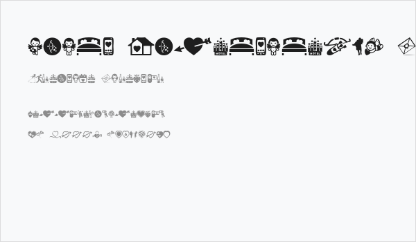 Saint Valentine's Day Business Card