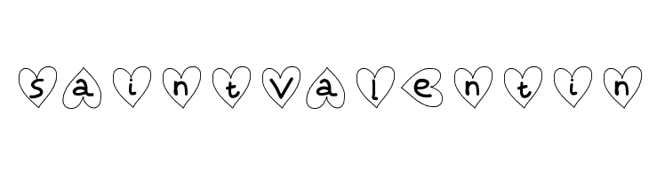 SaintValentin  baixar fontes gratis