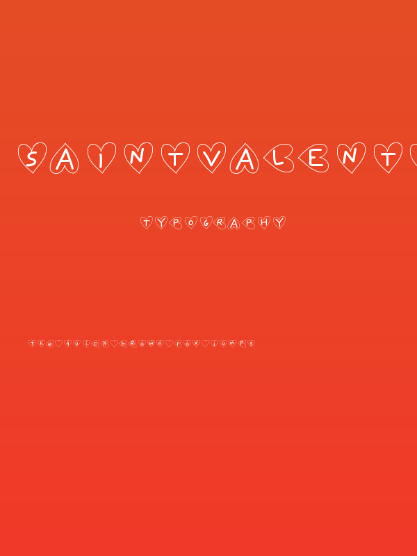 SaintValentin Poster