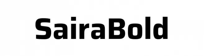 Saira Bold 