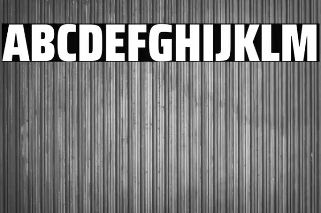 Saira Condensed Black Font examples