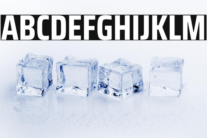 Saira Condensed Bold Example 1