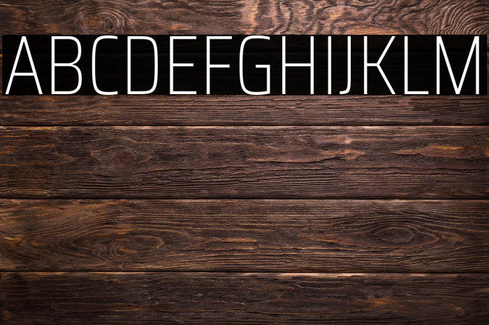 Saira Condensed Thin Example 3