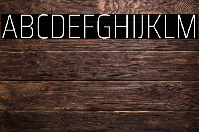 Saira Condensed Thin Example 3