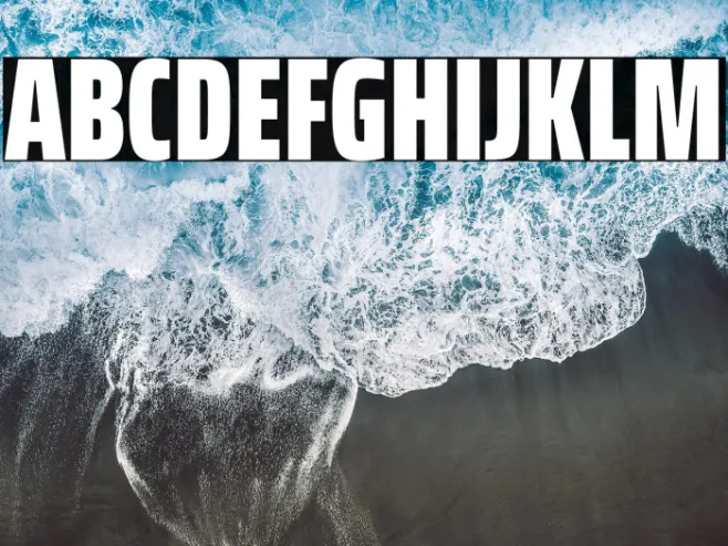 Saira ExtraCondensed Black Example 2