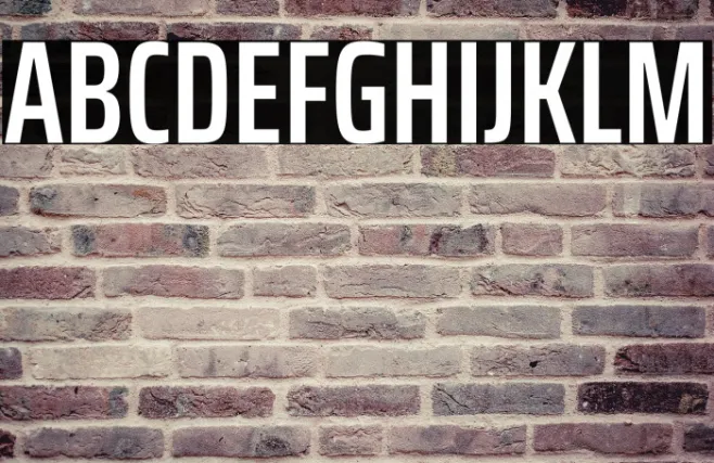 Saira ExtraCondensed SemiBold Example 2