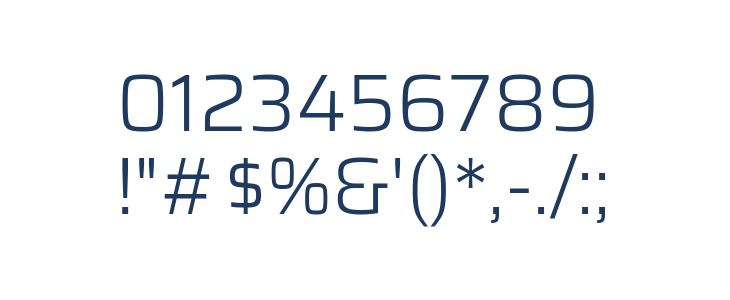 Saira Light Other Characters