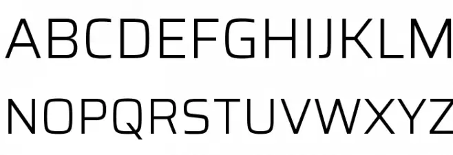 Saira Light Font Litere mari