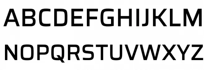 Saira Medium Schriftart Groß