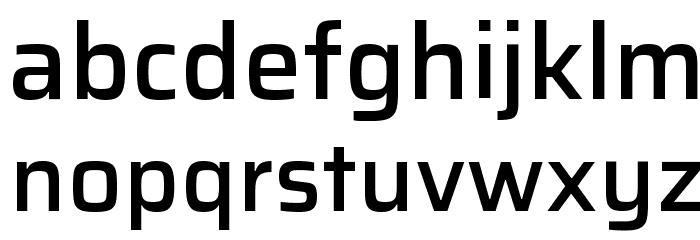 Saira Medium Font LOWERCASE