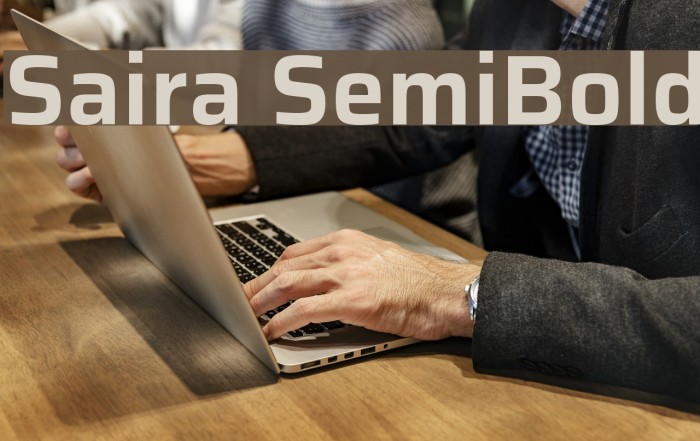Saira SemiBold Font examples