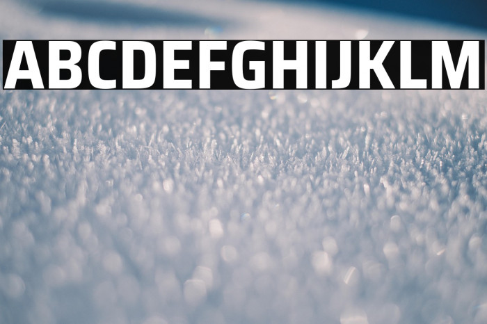 Saira SemiCondensed Bold Example 2