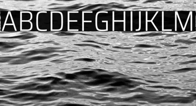 Saira SemiCondensed Light Font examples