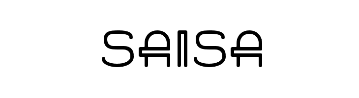 Saisa  Frei Schriftart Herunterladen