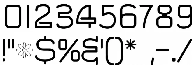 Saisa Font OTHER CHARS