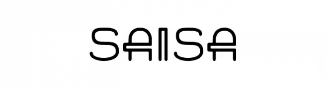 Saisa  Frei Schriftart Herunterladen