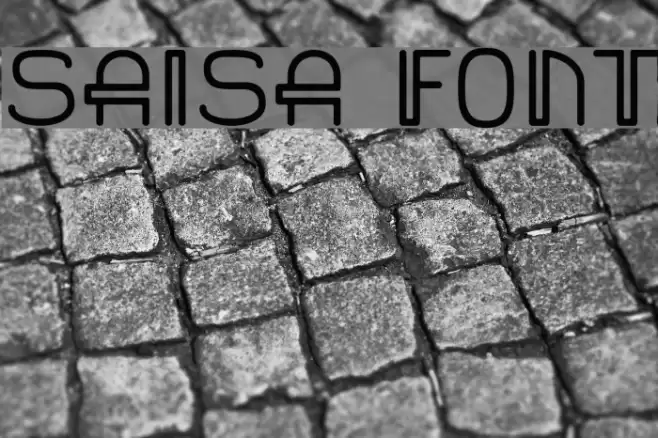 Saisa Font examples