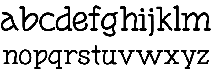 Saishin Regular Font Litere mici