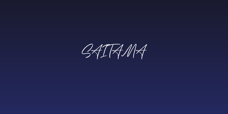 Saitama Social Header