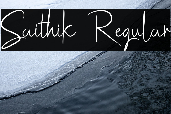 Saithik Regular Example 2