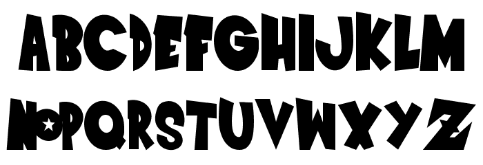 Saiyan Sans - Left ObliqueRegular Font LOWERCASE