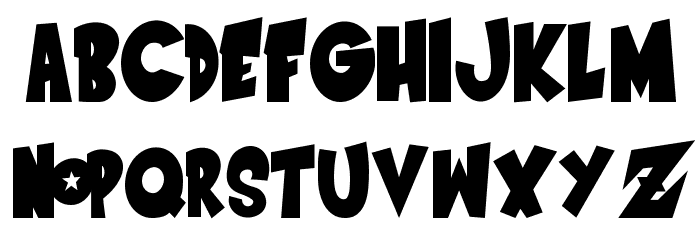 Saiyan Sans - Right ObliqueRegular Font LOWERCASE