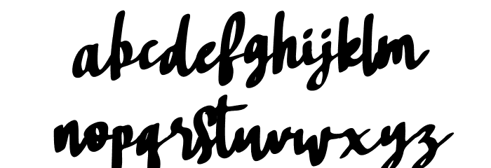 Sajodo FREE Font LOWERCASE