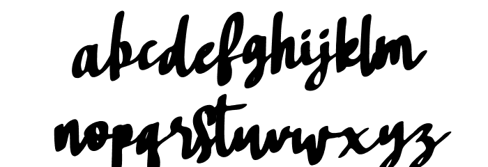 SajodoFREE Font LOWERCASE