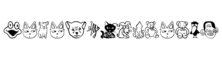SakabeAnimal01  لخطوط تنزيل