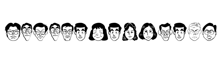 SakabePeople06  Free Fonts Download