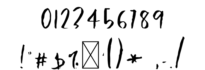 Sakarepmu Font OTHER CHARS