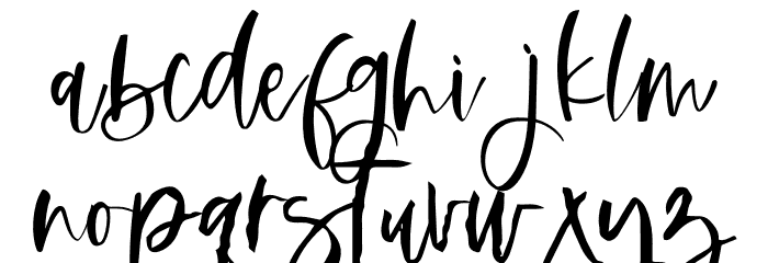 Sakarepmu Font LOWERCASE