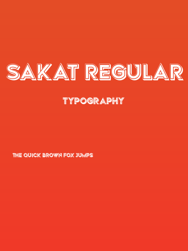 Sakat Regular Poster