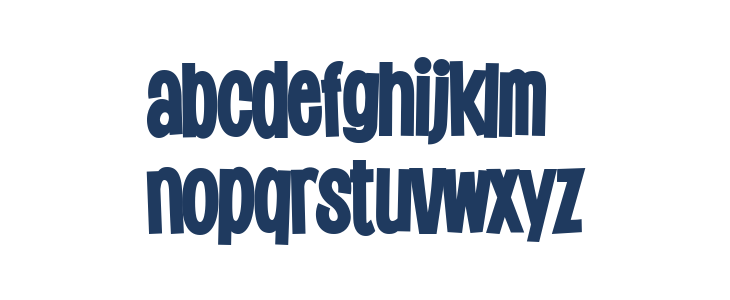 Saker Sans Black PERSONAL USE Lowercase