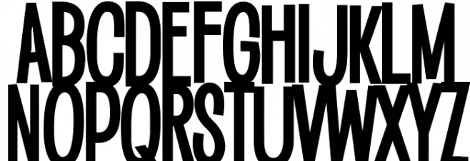 Saker Sans Bold PERSONAL USE Schriftart Groß