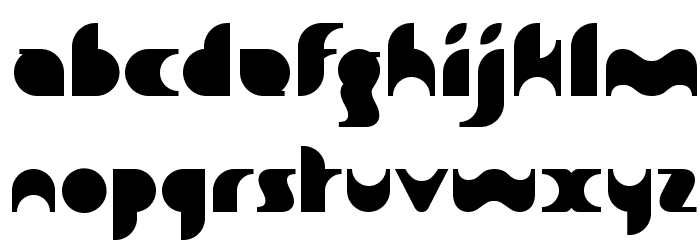 Sakiane Font LOWERCASE