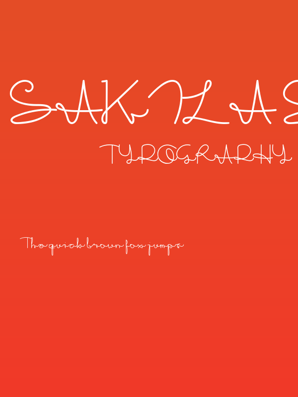 Sakila Script Poster