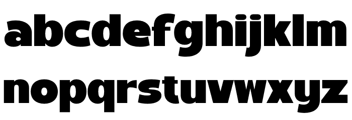 Saking Font LOWERCASE