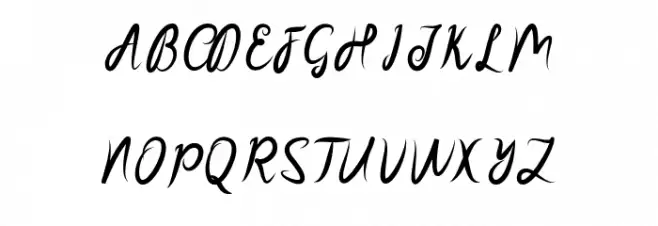 SakiraScript Polices MAJUSCULES